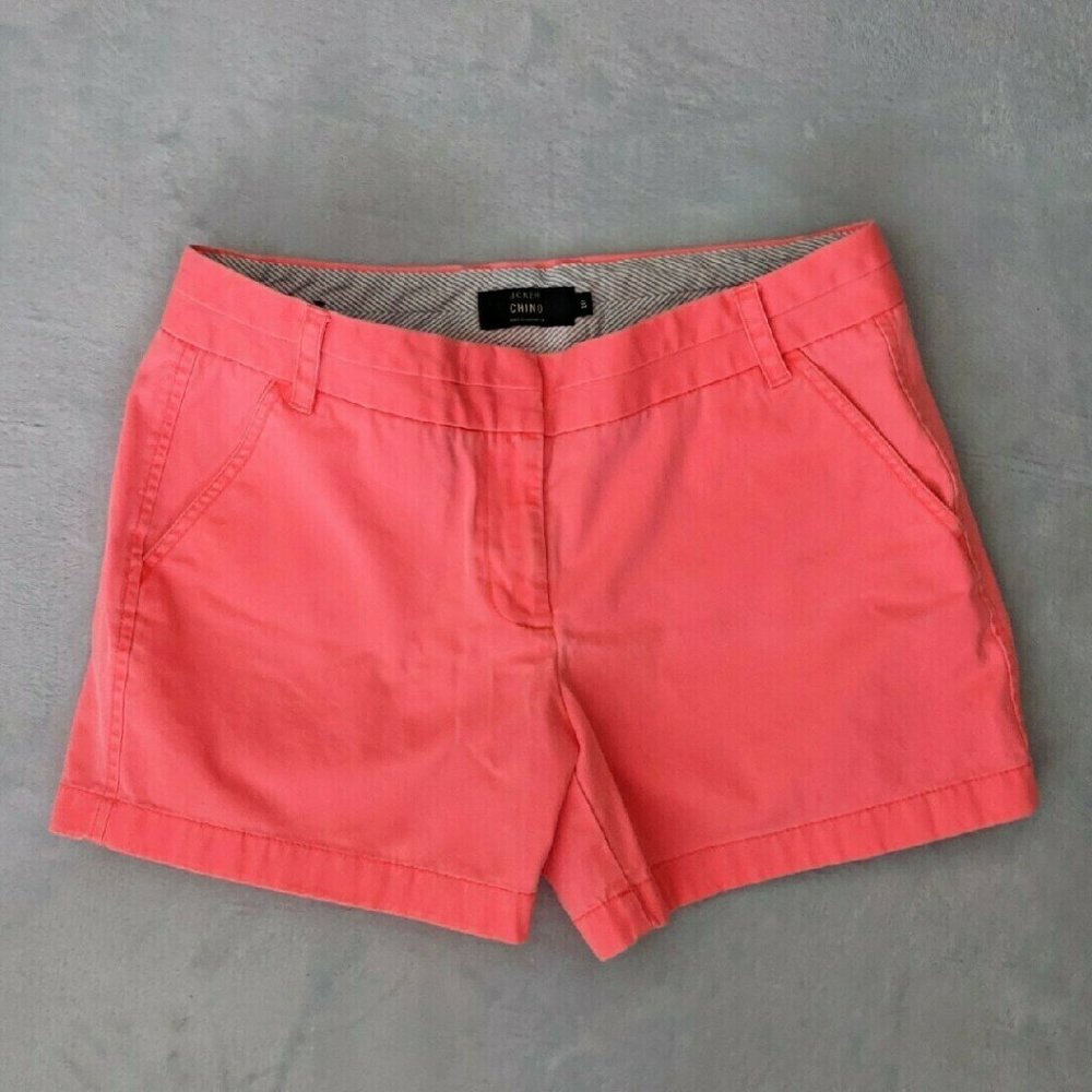J.Crew Women's Pink Chino Shorts 10 W